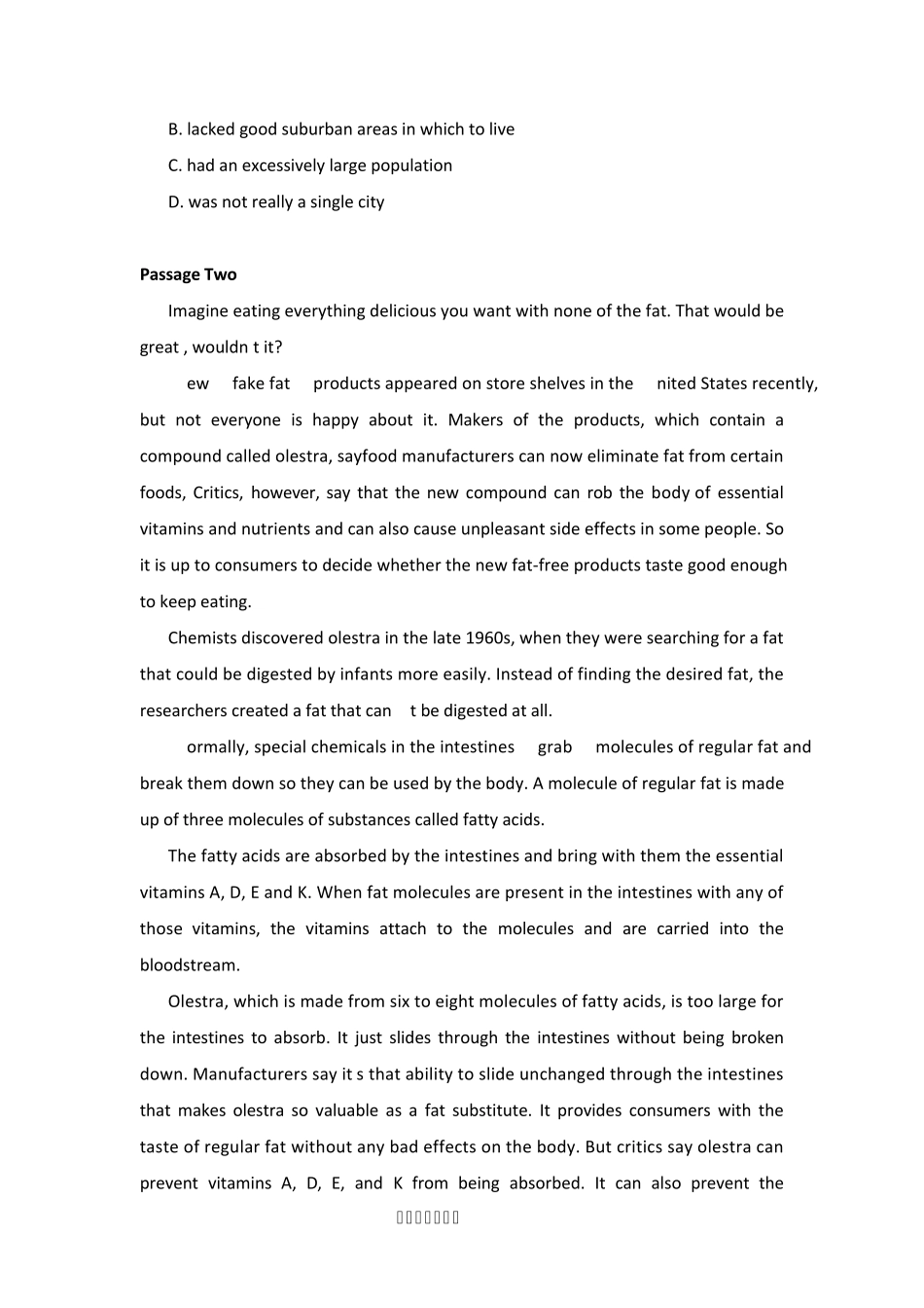 北京师范大学2012年博士入学英语试题与答案详解_第3页