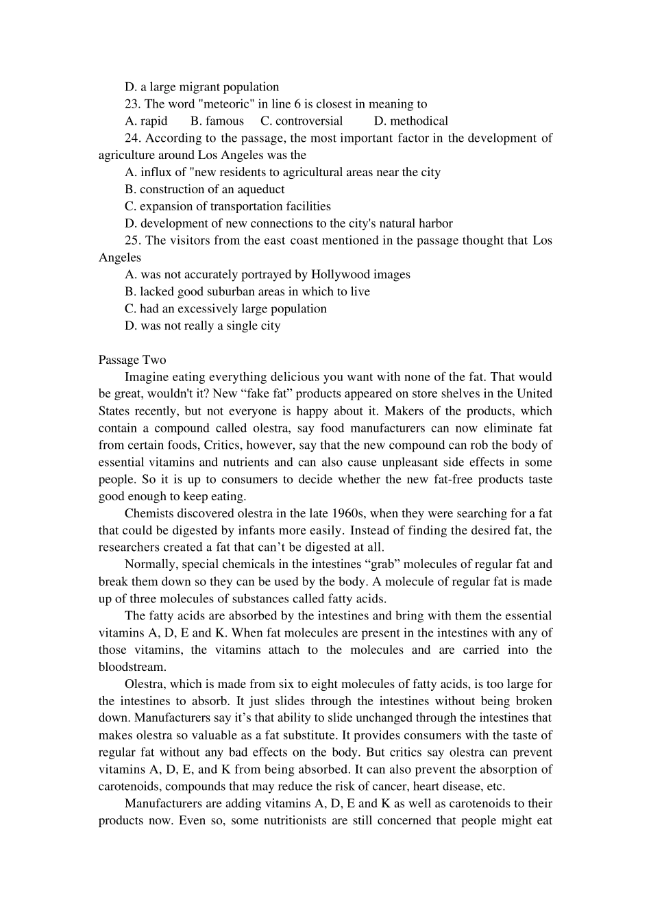 北京师范大学2012年博士生入学考试英语真题_第2页