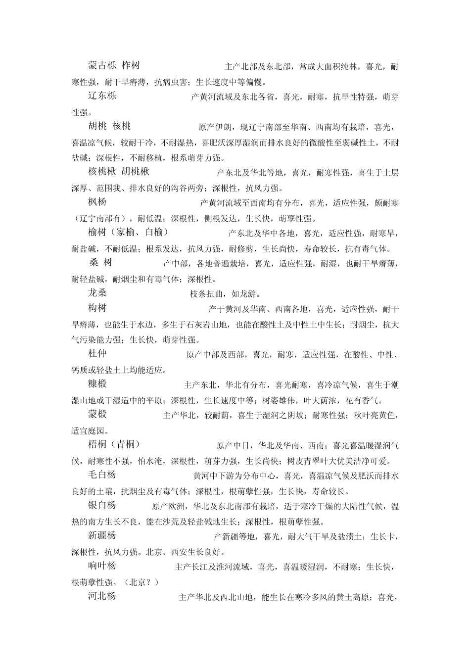 北京常用园林植物简介_第3页