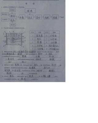 北京科技大学金工实习报告答案