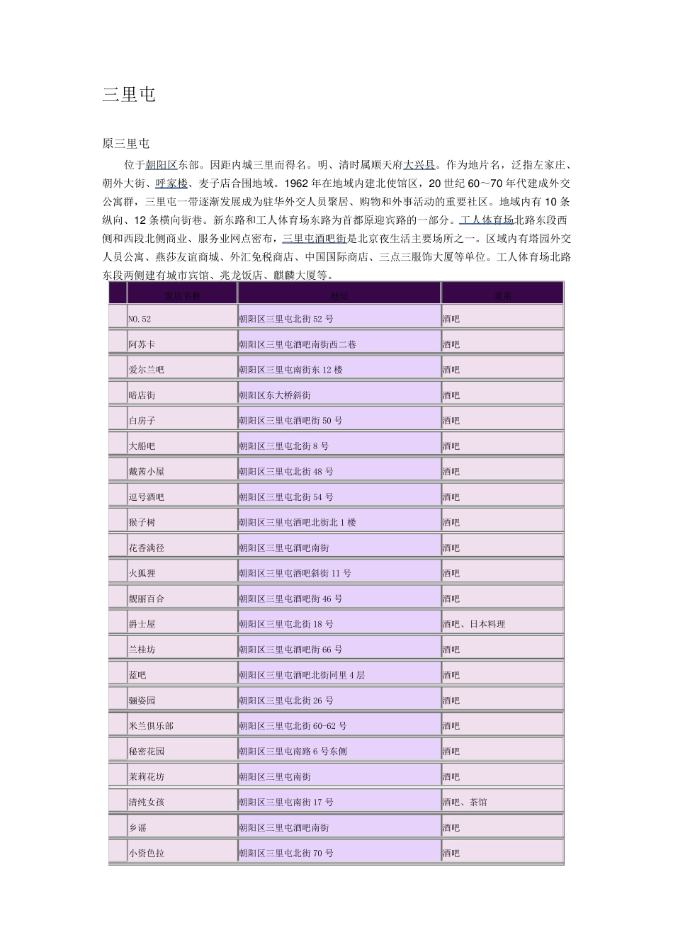 北京著名酒吧街区_第1页