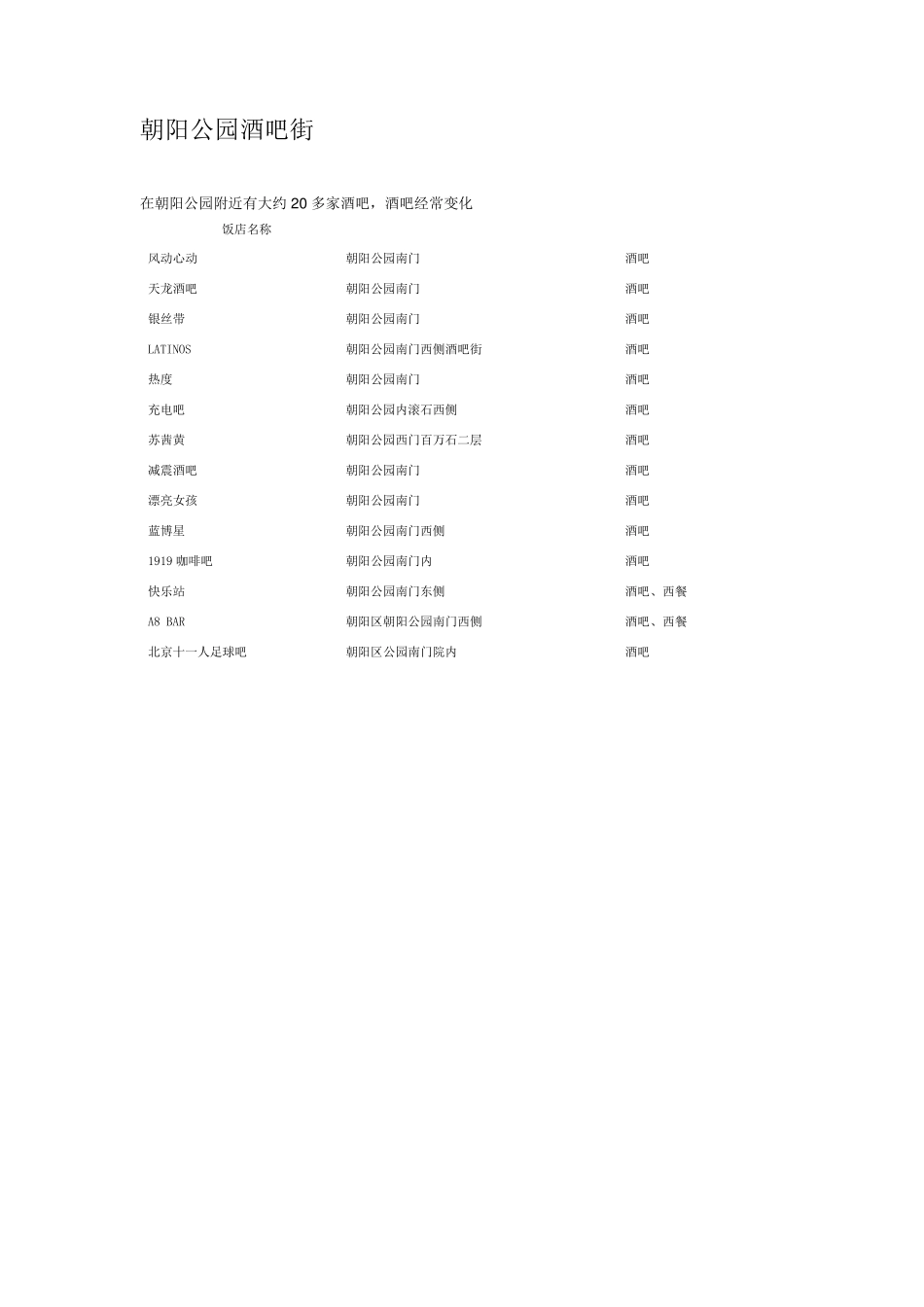 北京著名酒吧街区_第3页