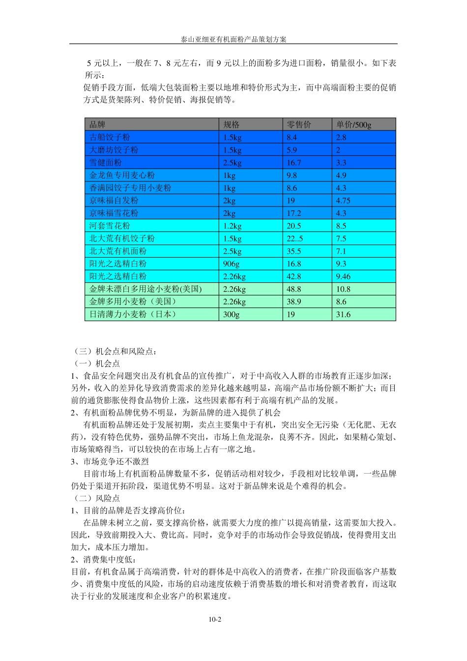 北京面粉市场调查_第2页