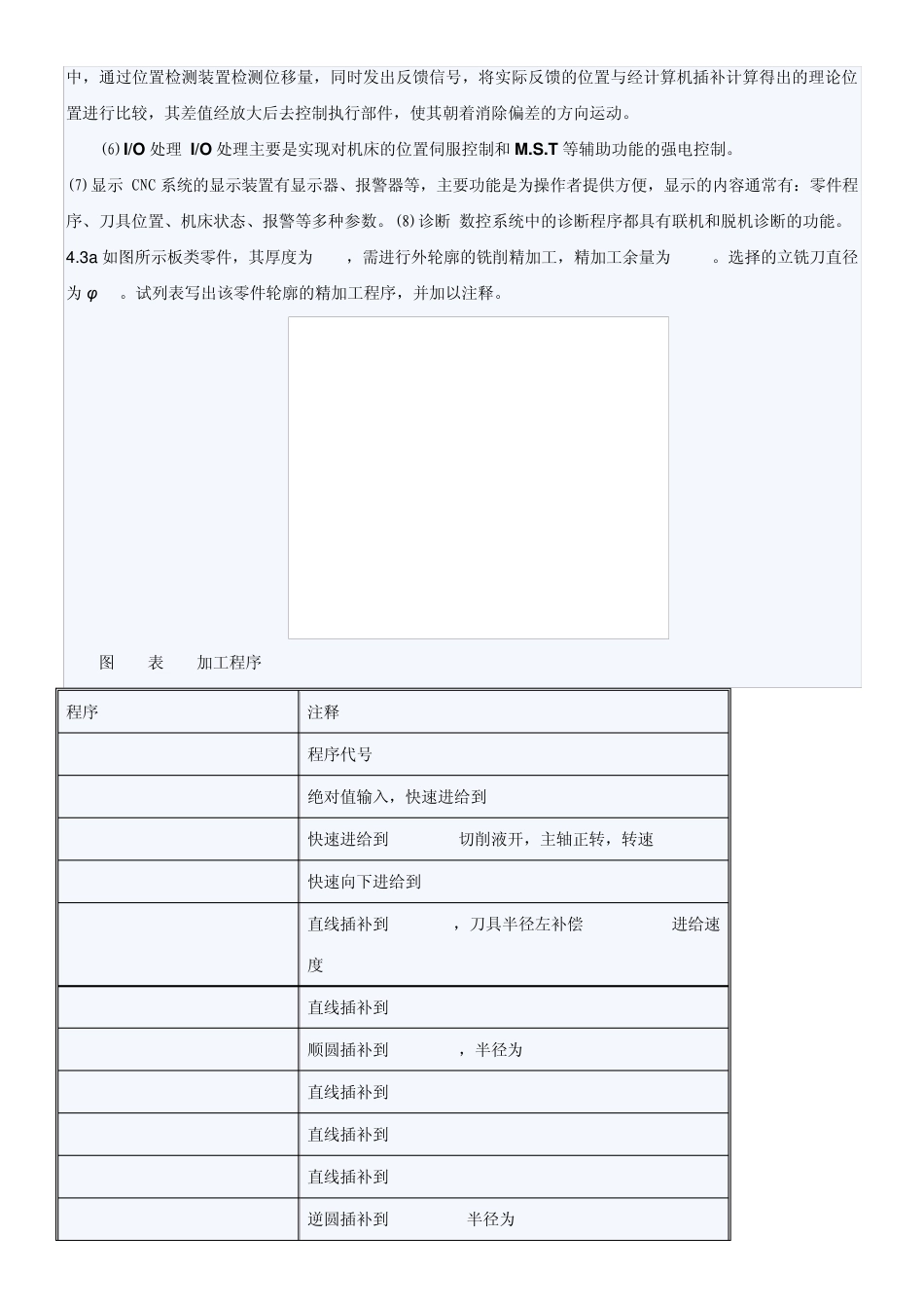 北大学机床数控技术期末考试试题(AB卷加详细答案)_第3页