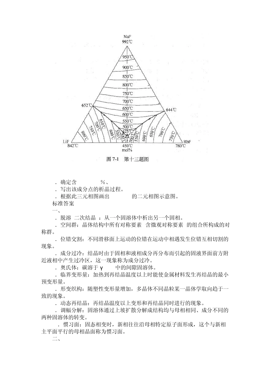 北工大材料科学基础07,08年考研真题及答案_第3页