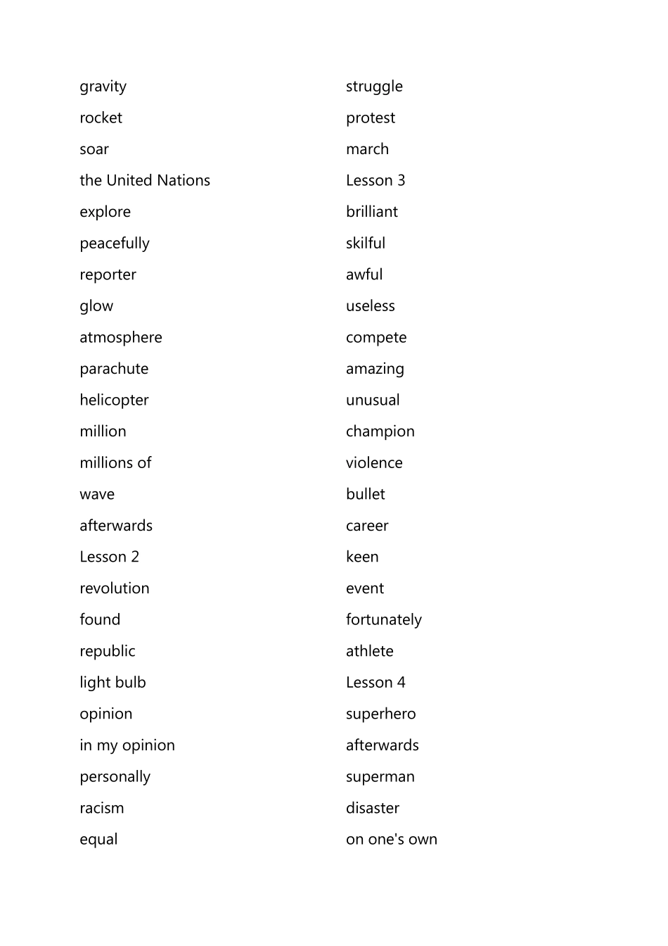 北师大版高中英语单词表(英文)_第3页