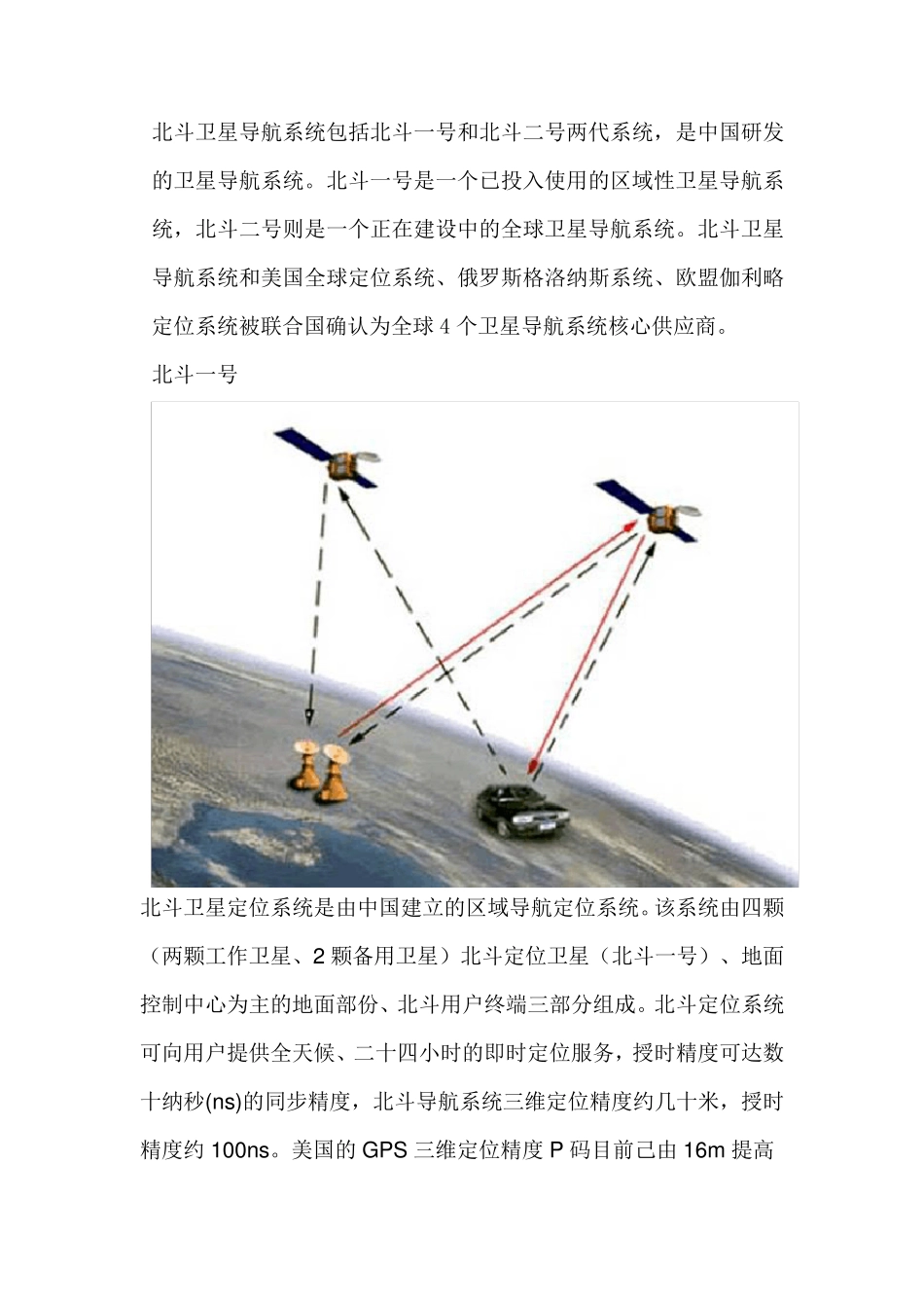 北斗卫星导航系统详解_第1页