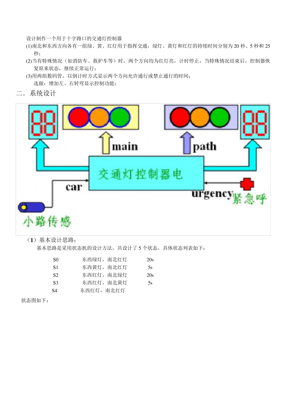 北邮数电综合实验交通灯_第2页