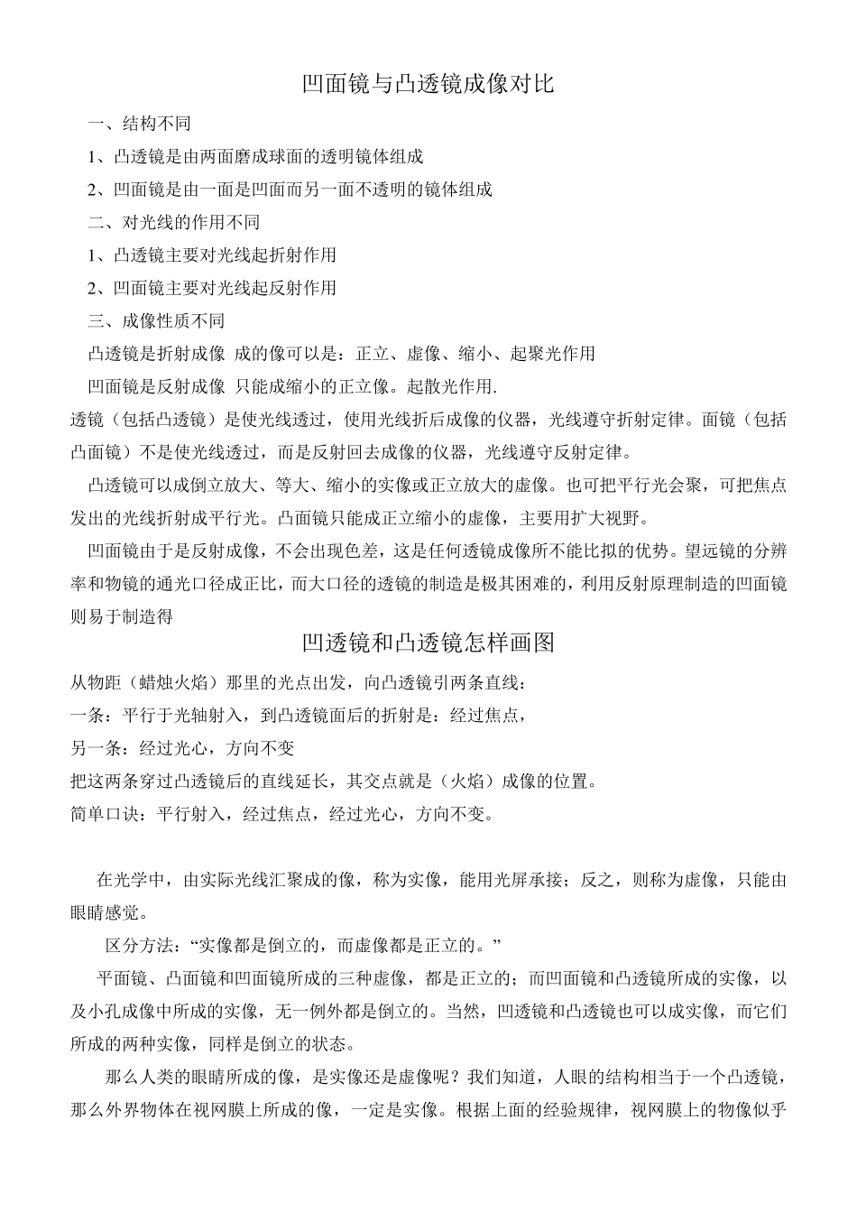 区别凸透镜和凹透镜的八种方法_第2页