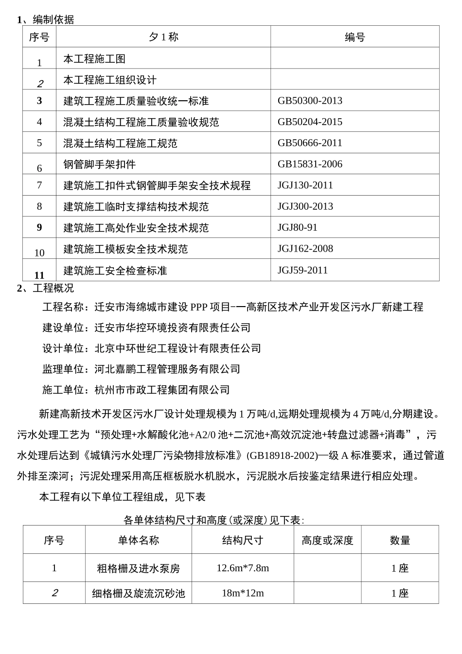污水处理厂精选施工方案_第3页