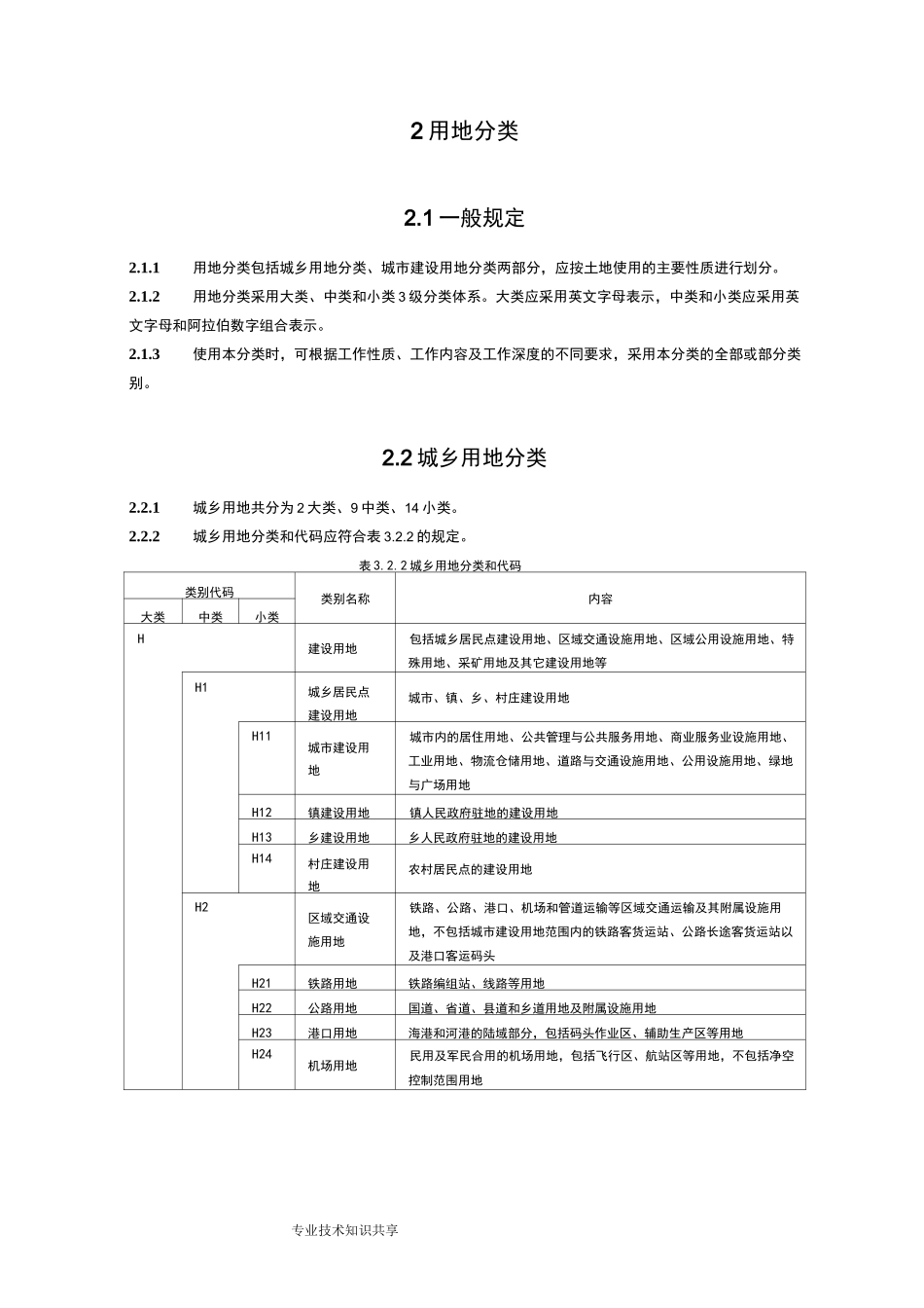 城市用地分类和规划建设用地标准GB50137_第2页