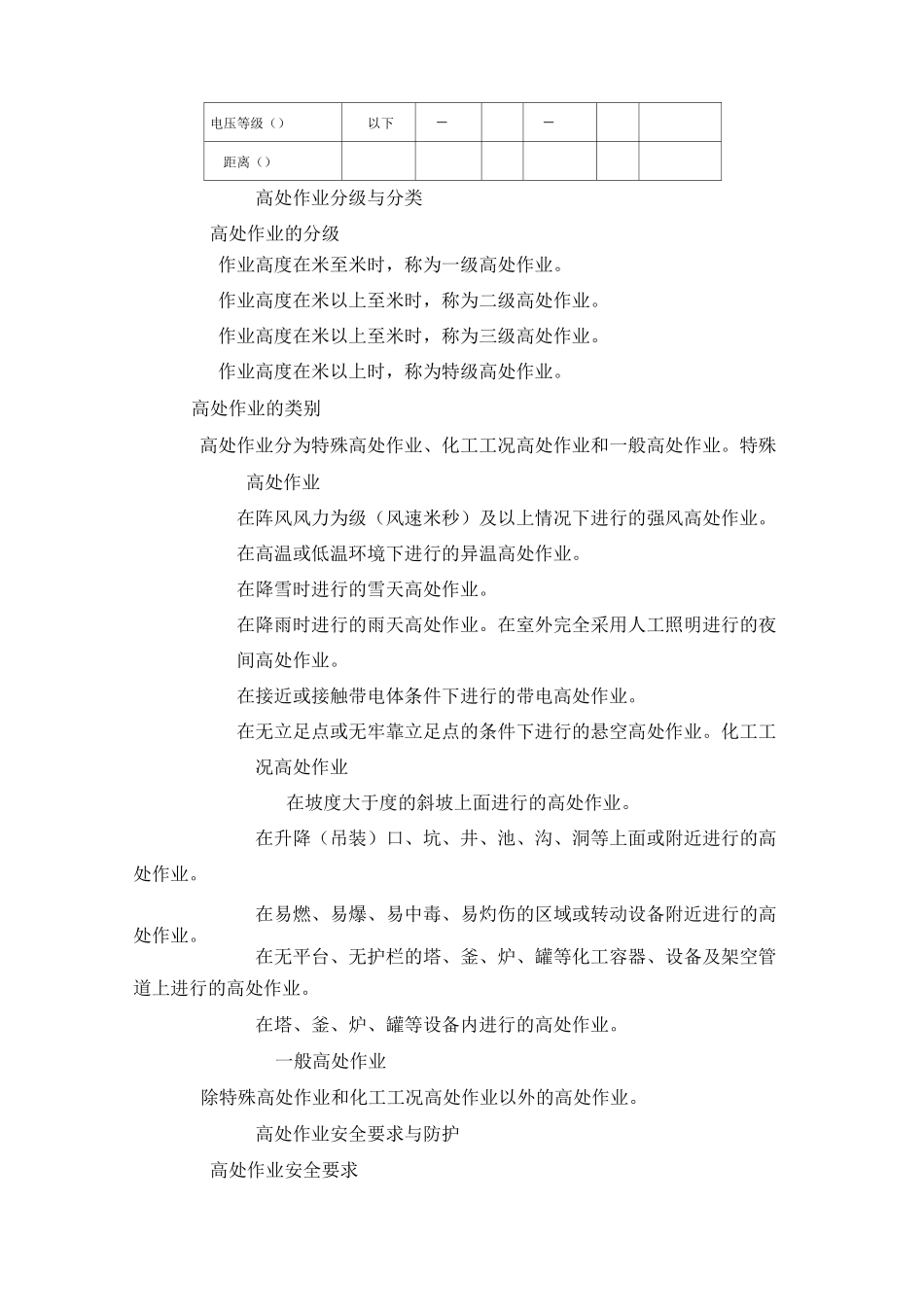 建筑施工高处作业安全技术规范JGJ8091_第3页