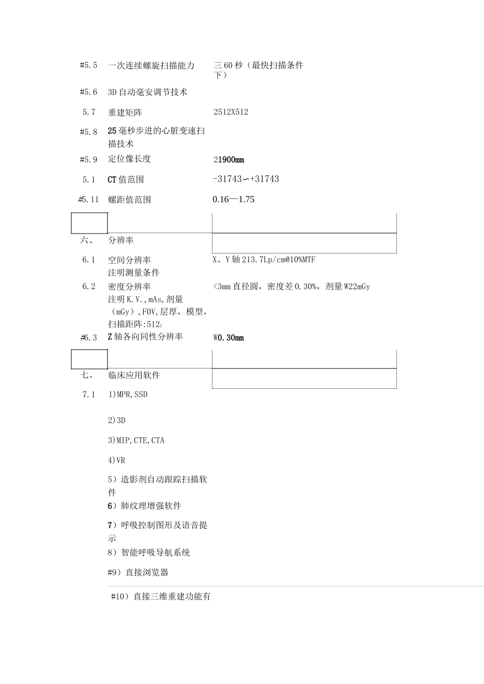 螺旋CT技术规格_第3页