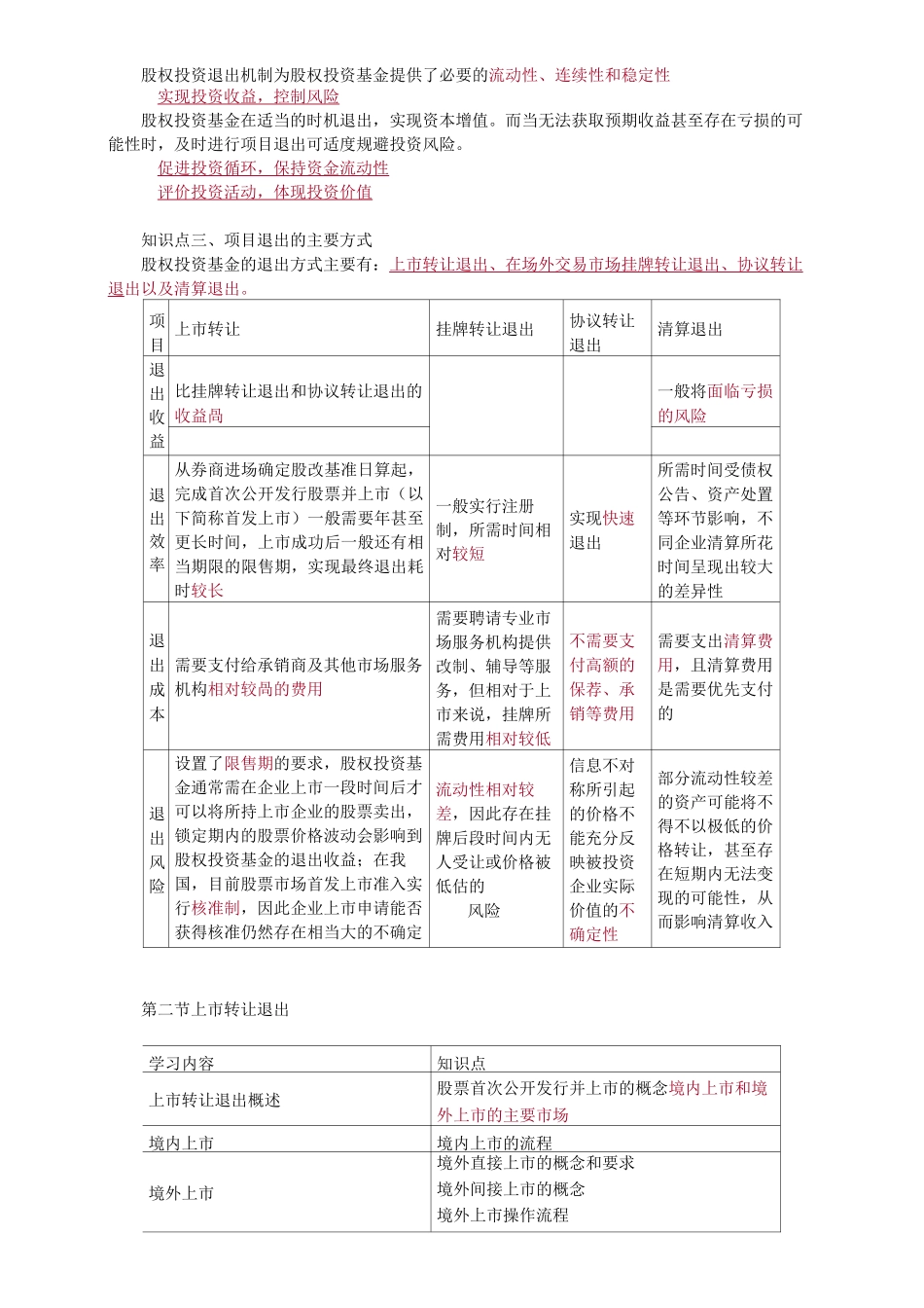 股权投资基金的项目退出_第2页