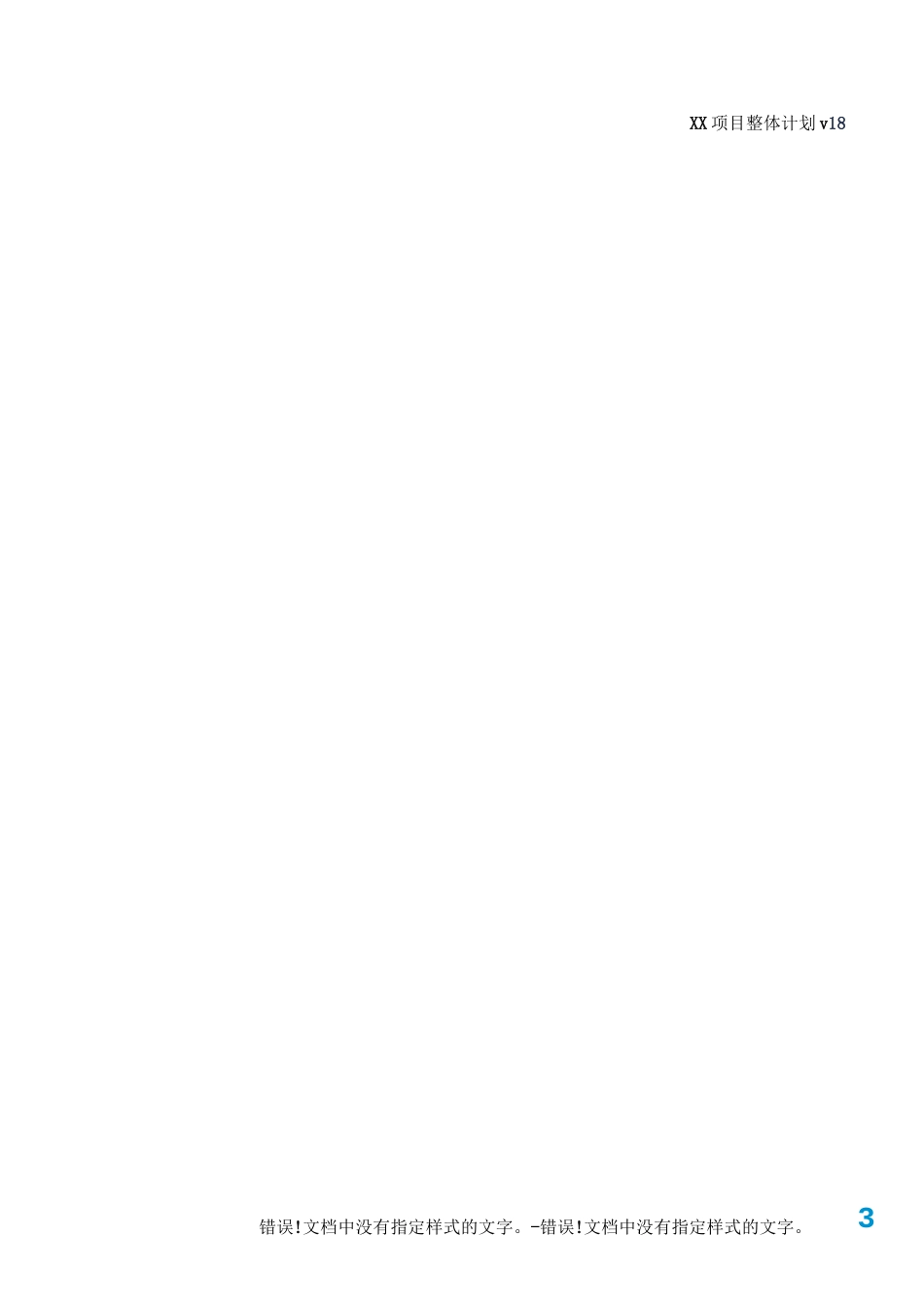 项目整体计划(模板)_第2页