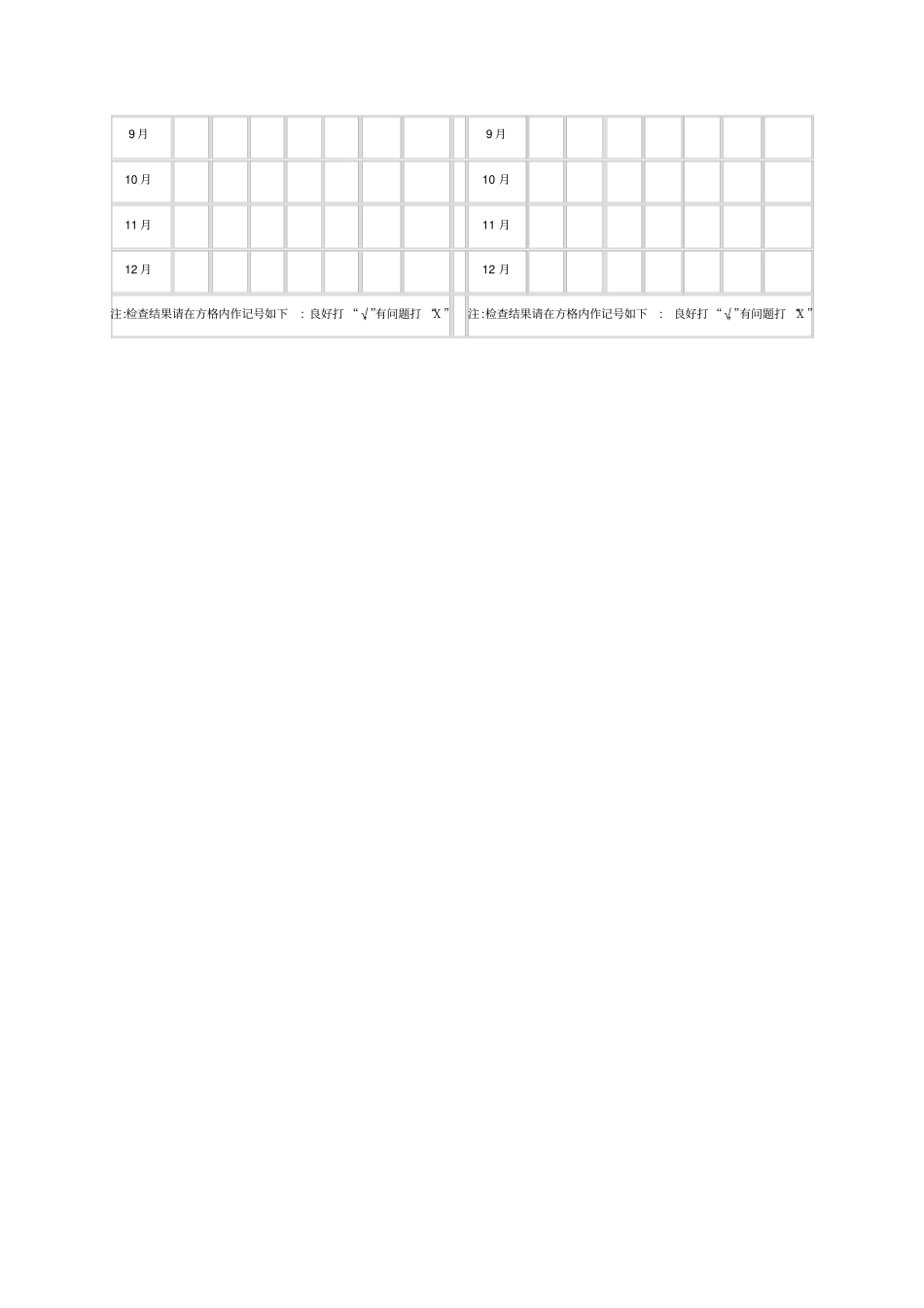 灭火器检查记录表模板_第3页