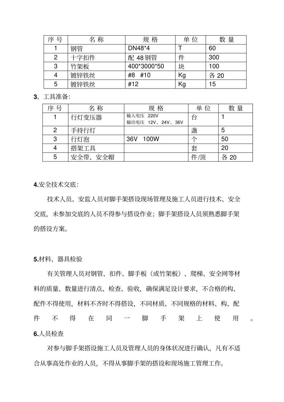 炉内脚手架搭设措施_第3页