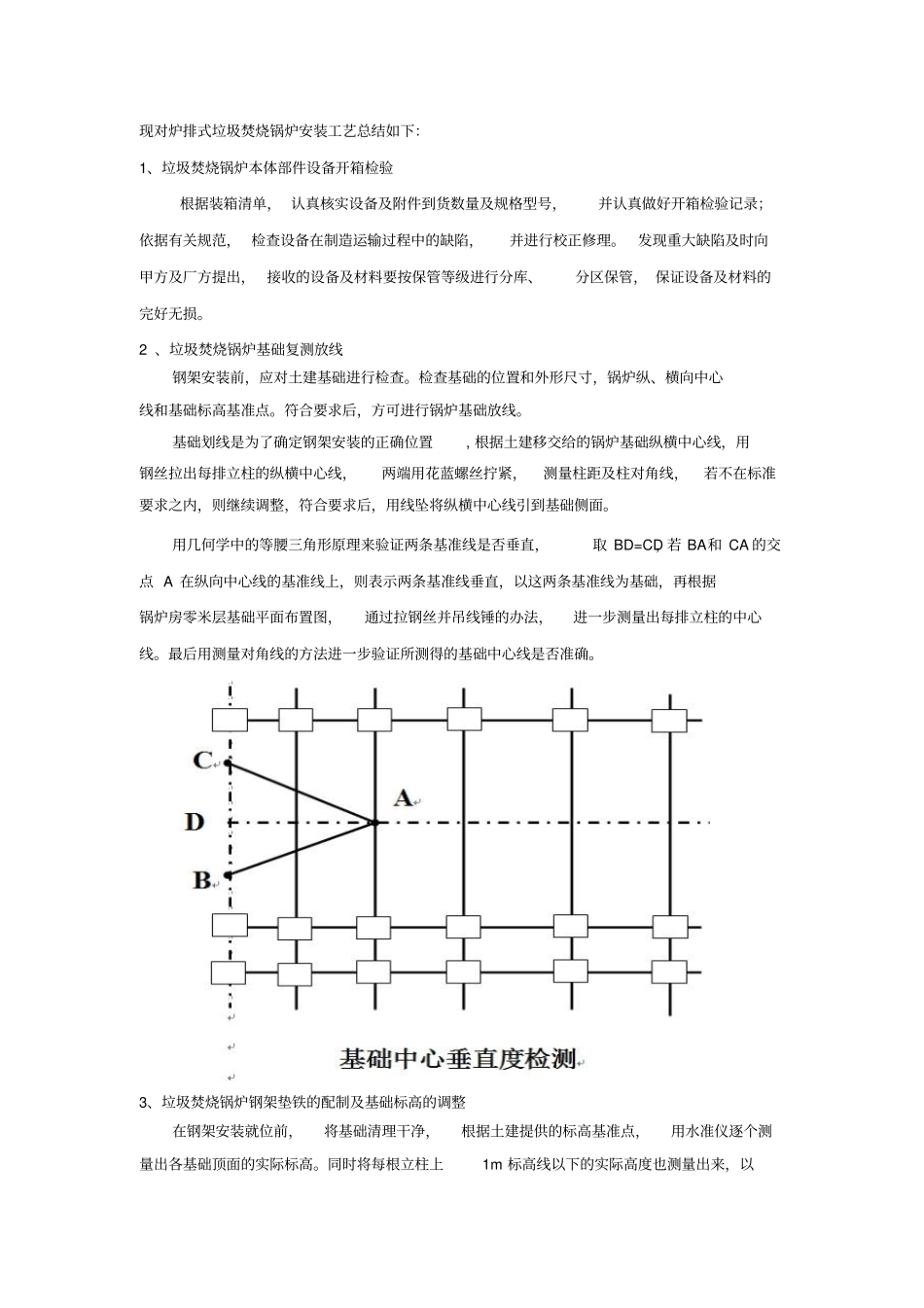 炉排式垃圾焚烧锅炉安装工艺研究应用技术总结剖析_第3页