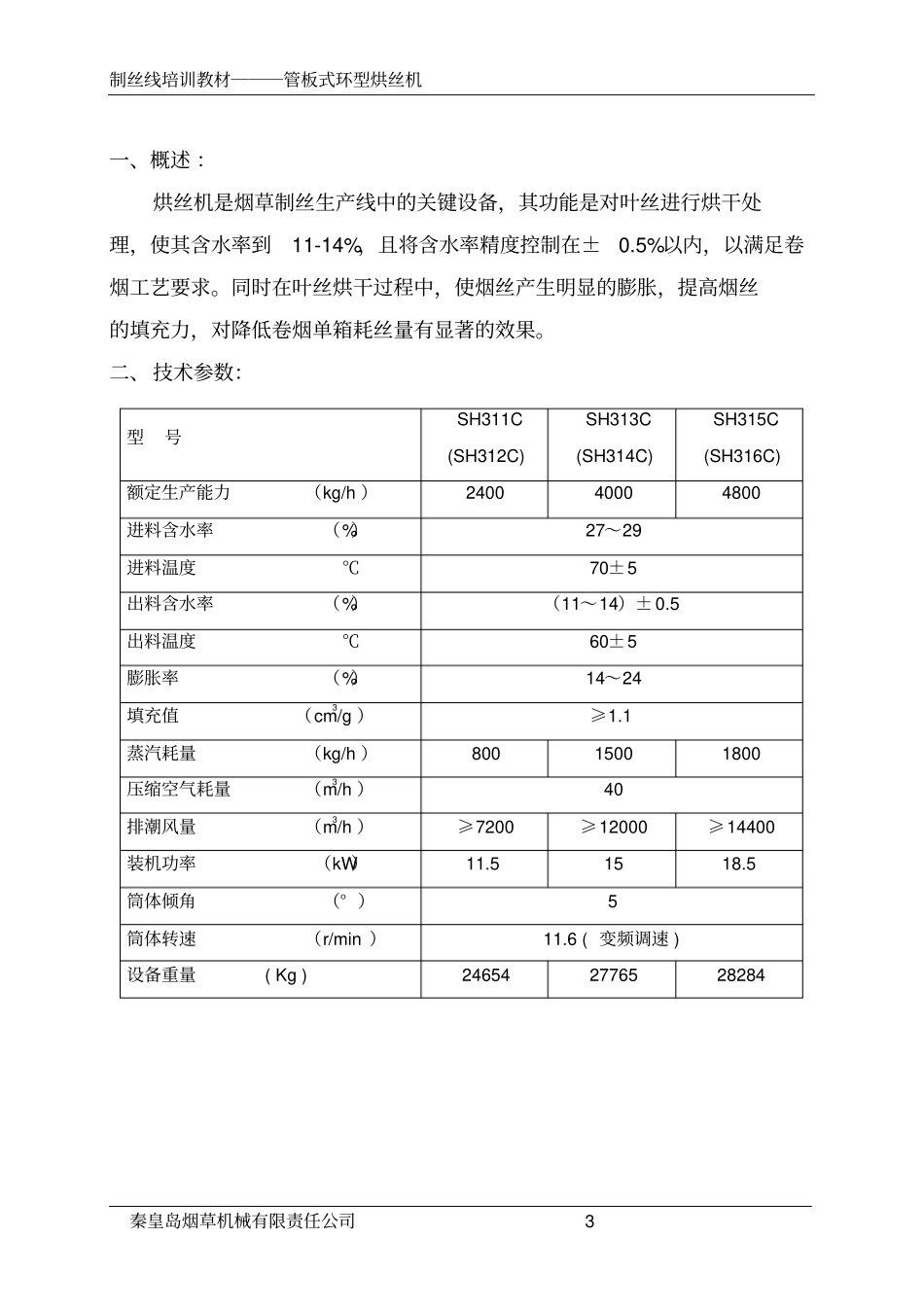 烘丝机培训讲义讲解_第3页