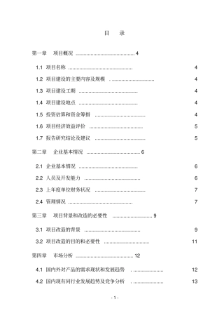 烧结岩制品技改扩能项目资金申请报告