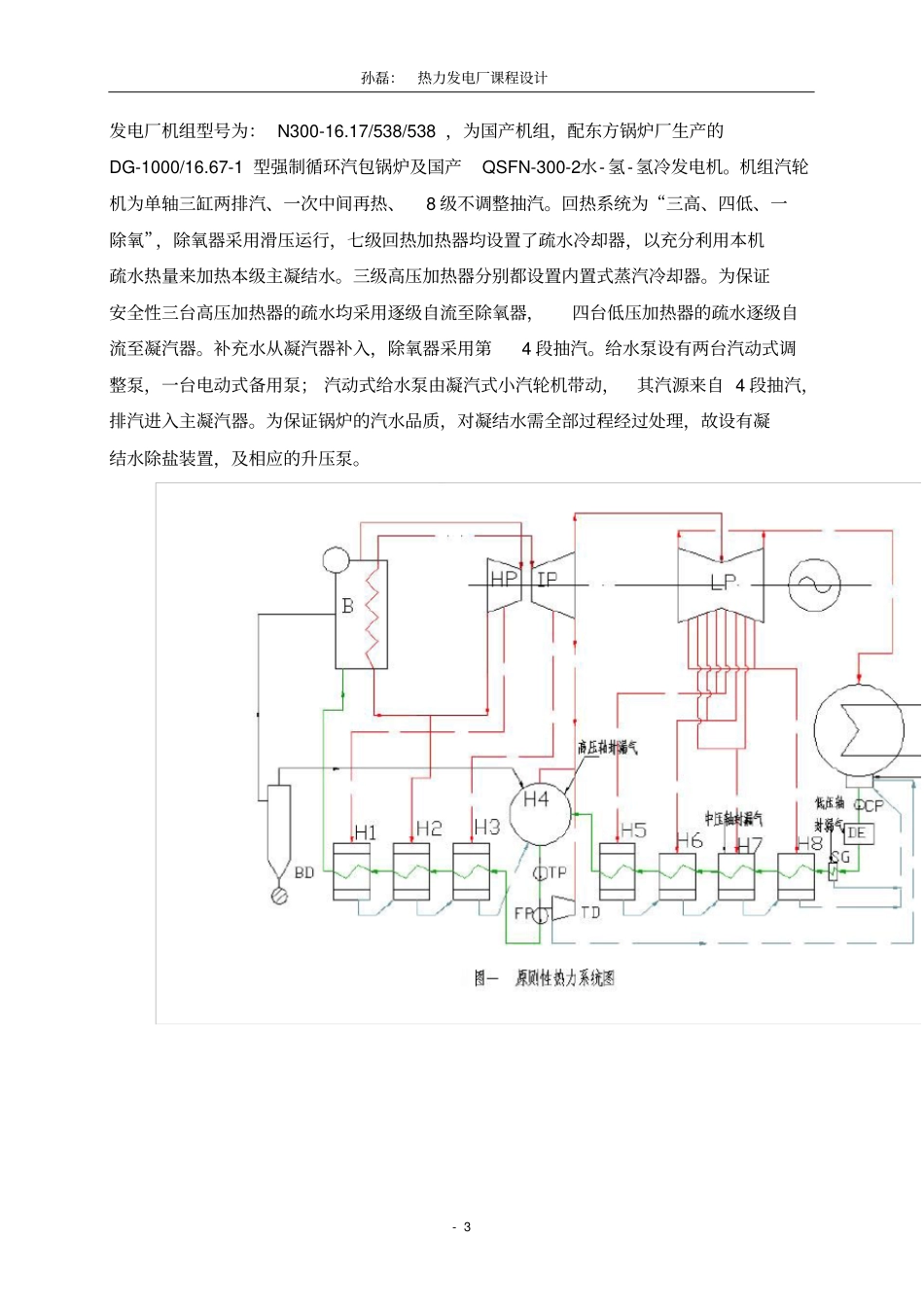 热力发电厂课程设计-孙磊_第3页
