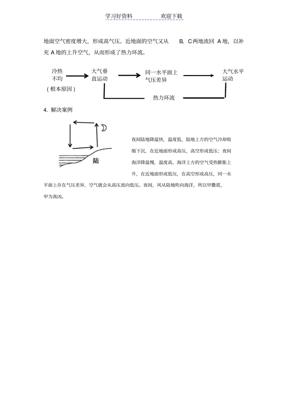 热力环流形成原理微课设计_第2页