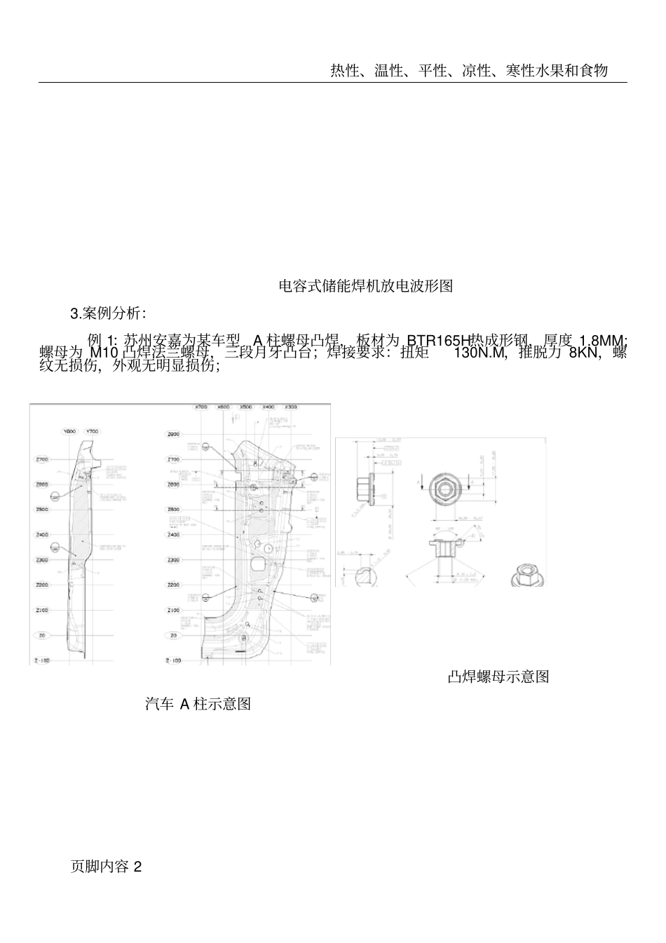 热成形钢板凸焊工艺介绍及参数说明_第2页