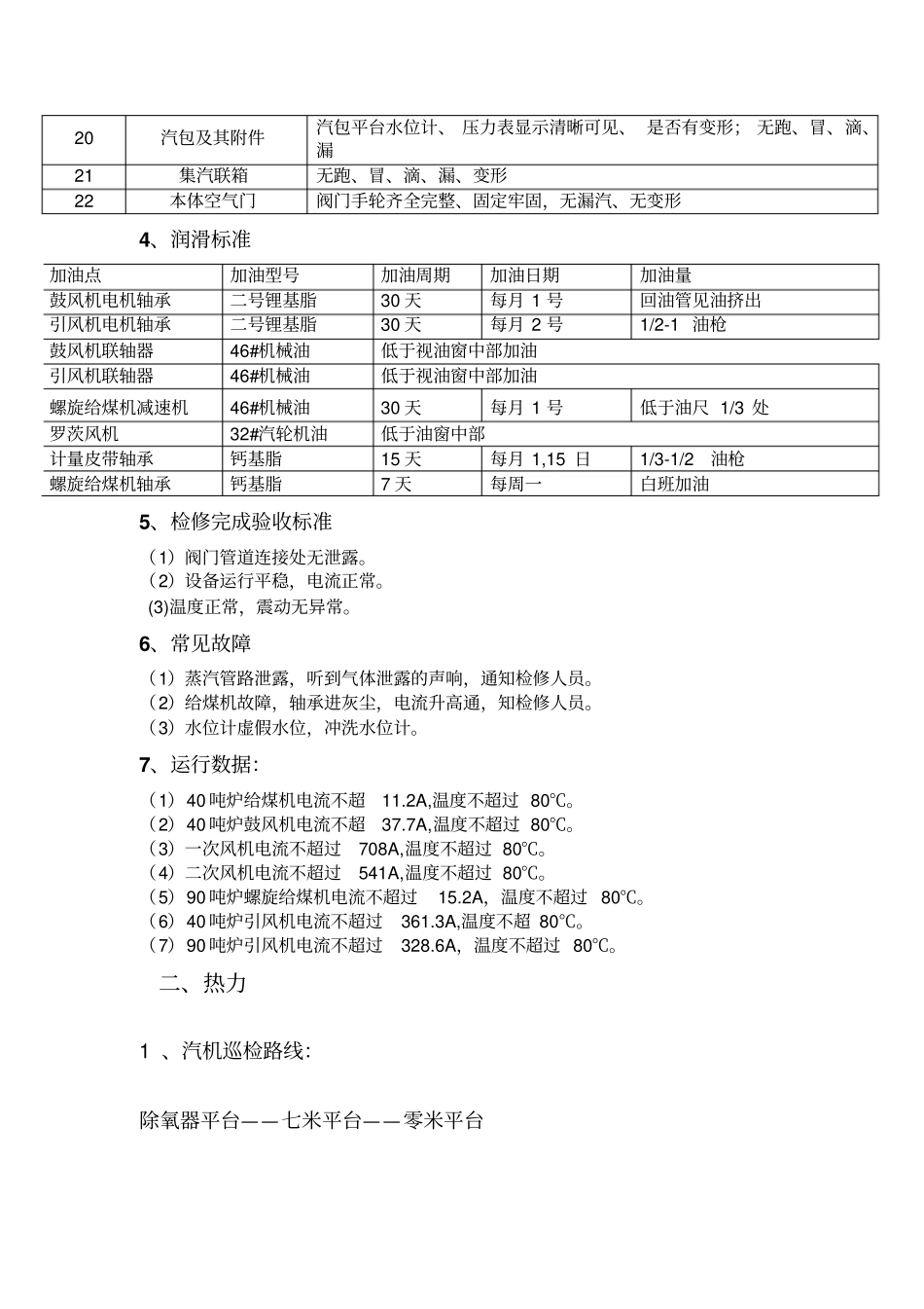 热电厂设备维护规程资料_第3页