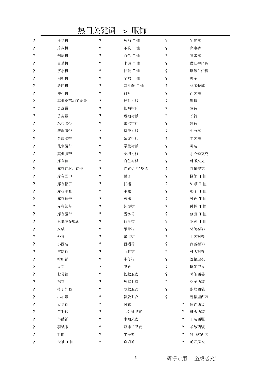 热门关键词服饰_第2页