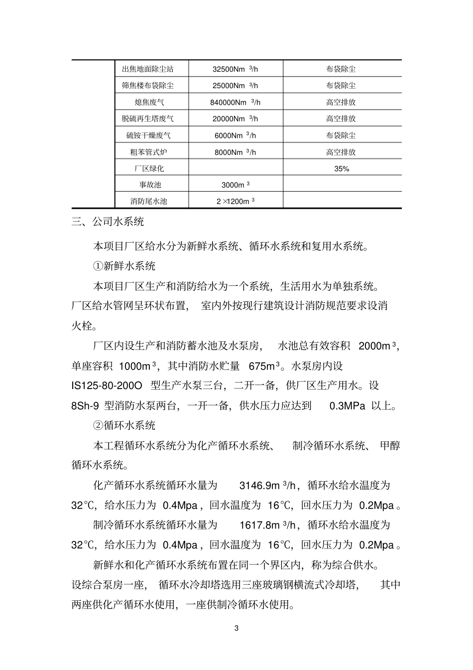 焦化企业概况环保_第3页