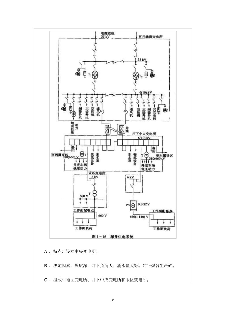 煤矿供电系统培训讲义-供电系统_第2页