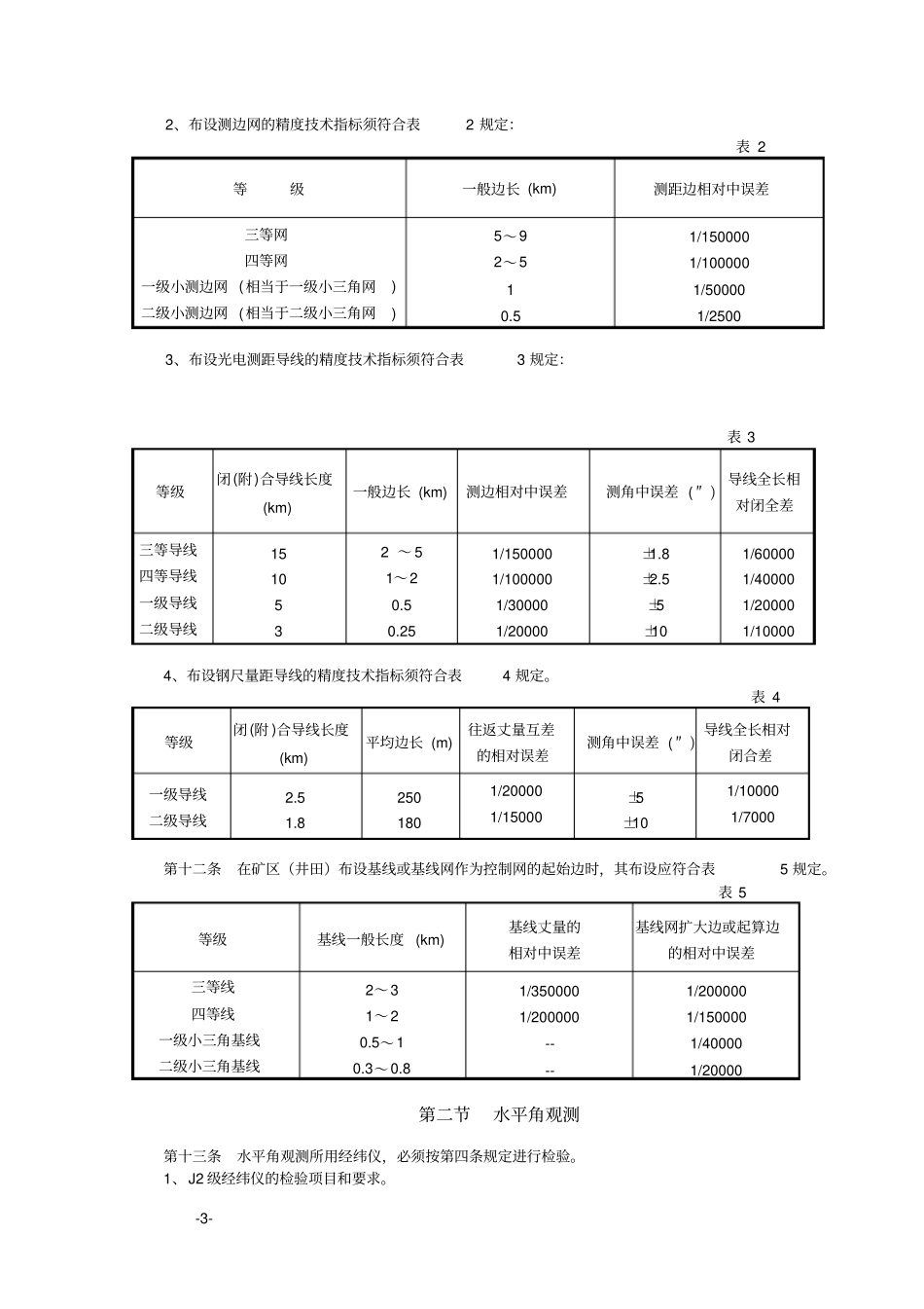 煤矿测量规程实施细则讲解_第3页
