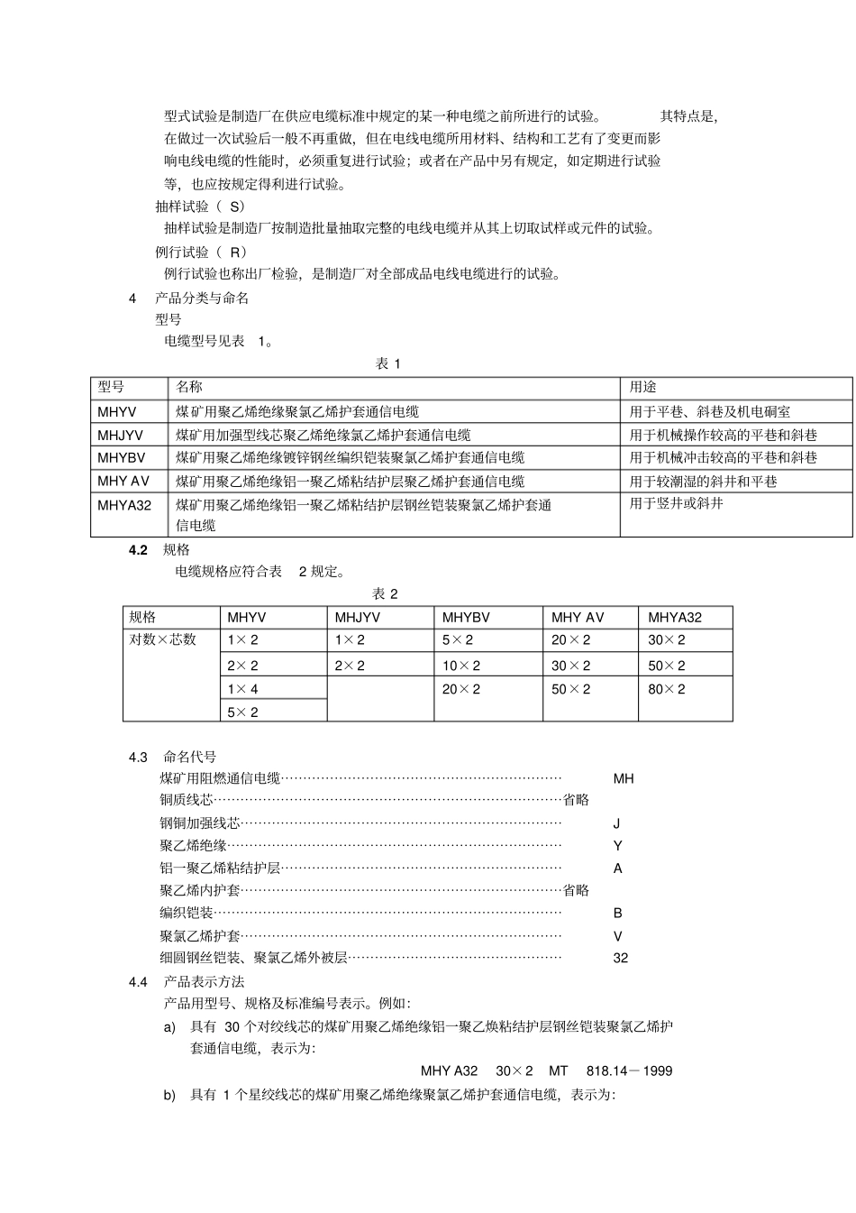煤矿用阻燃通信电缆9_第2页