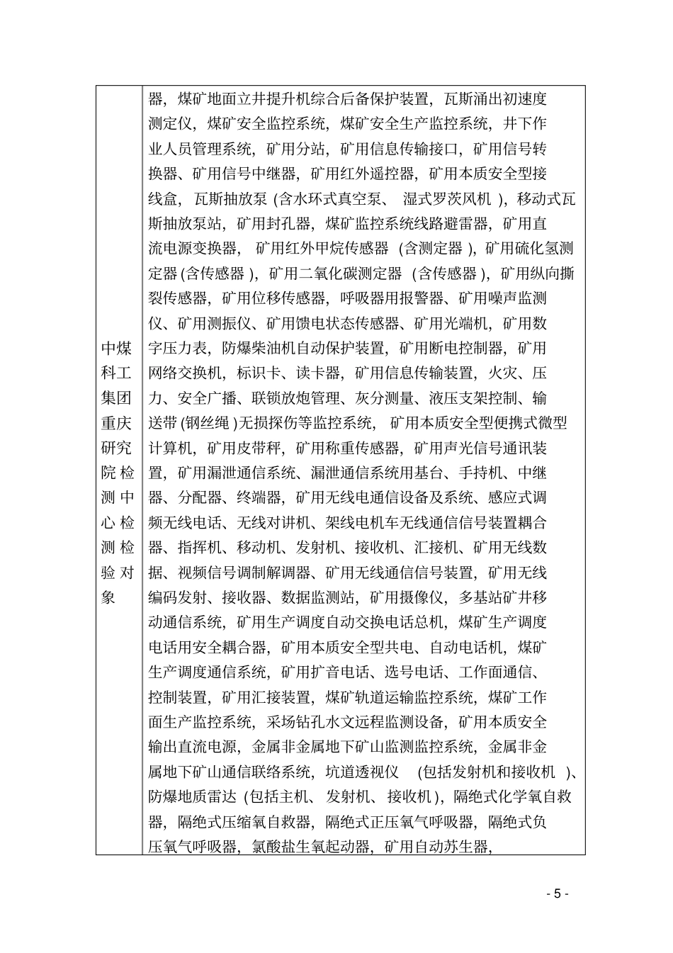 煤矿相关检测检验资质讲解_第2页