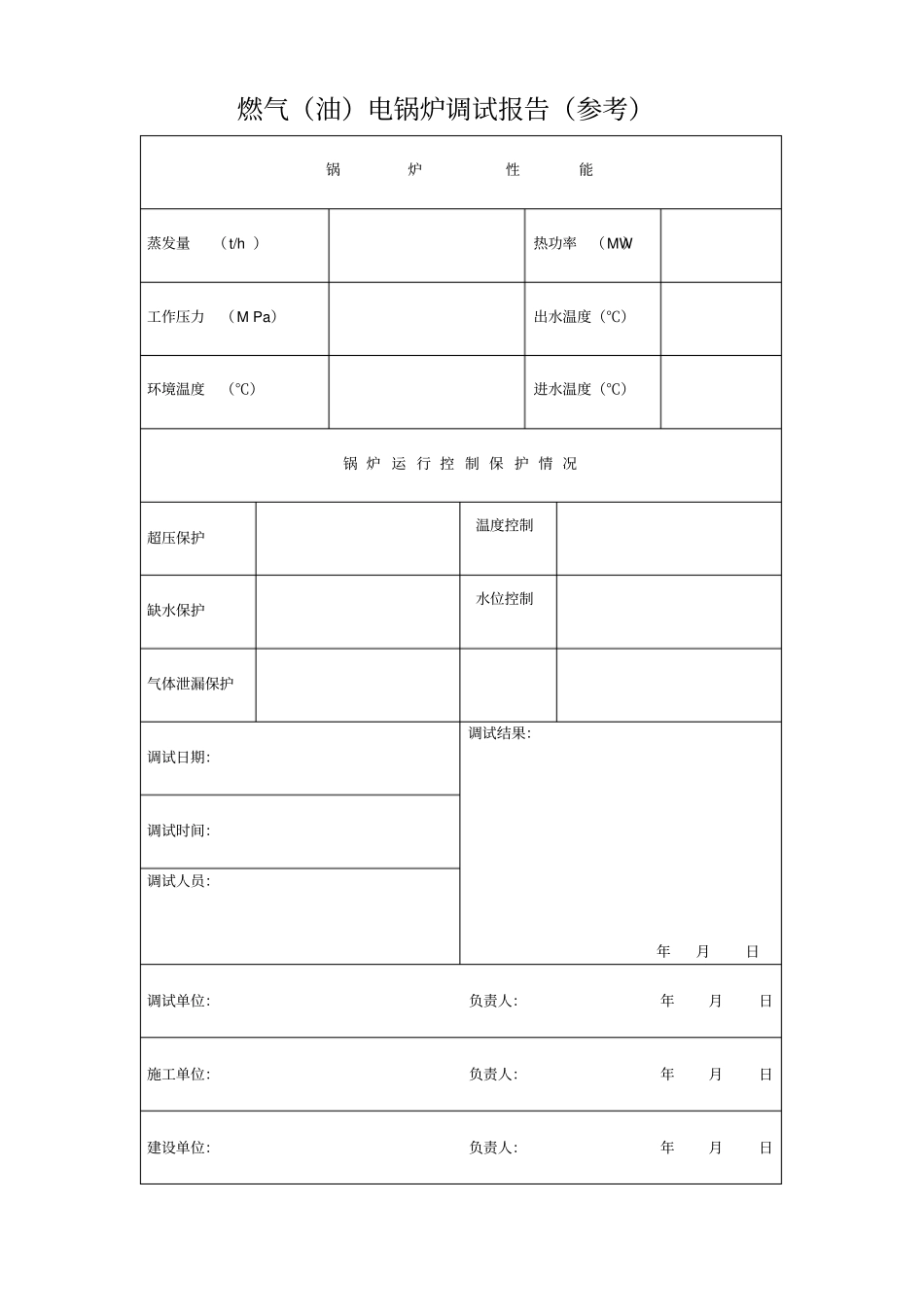 燃气调试报告_第2页