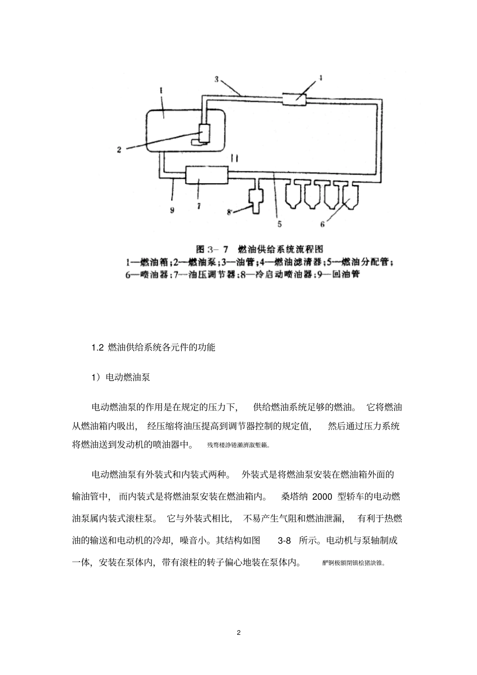 燃油供给完整系统的常见故障与检修_第2页