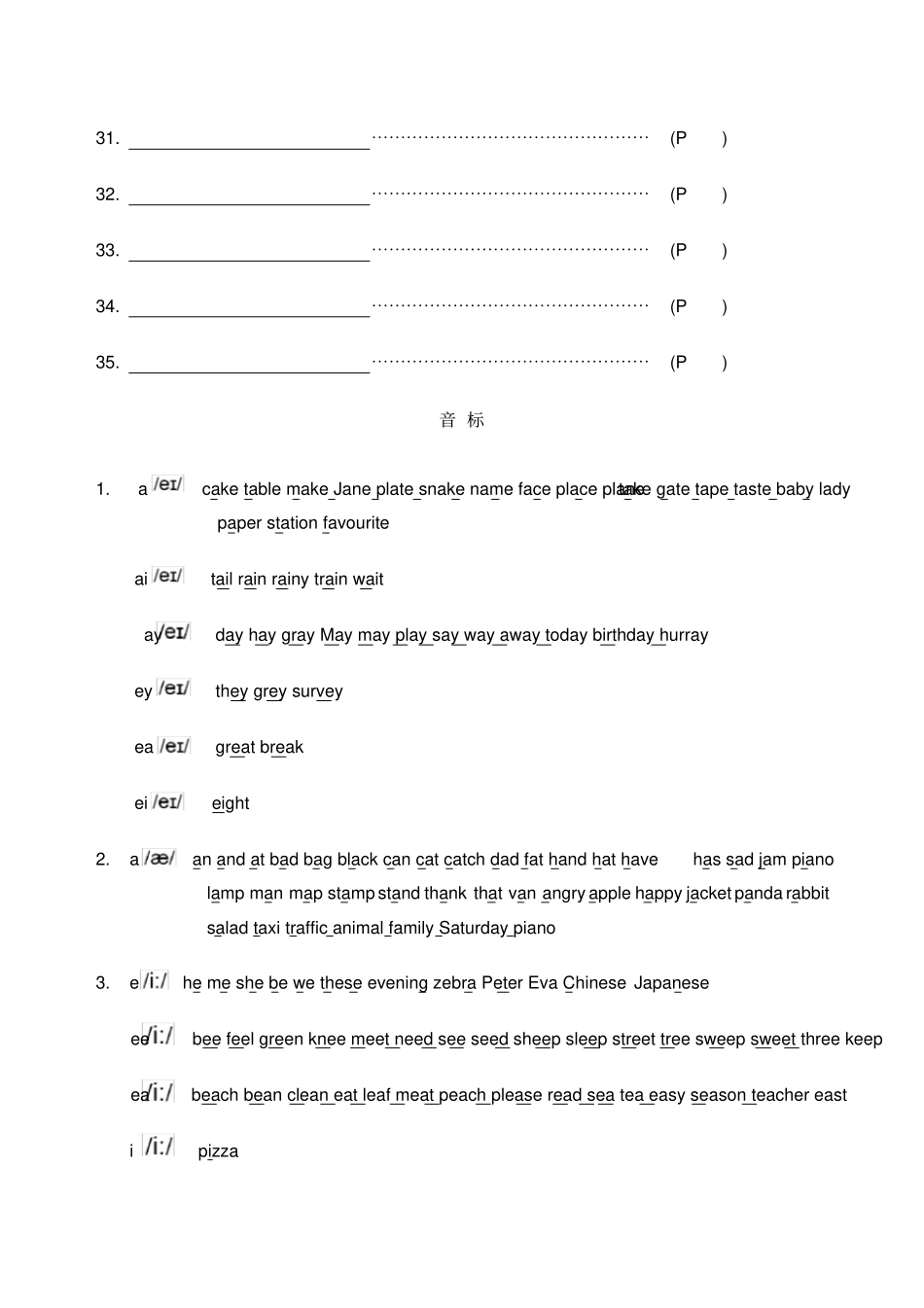 牛津上海版英语四年级上语法全_第3页