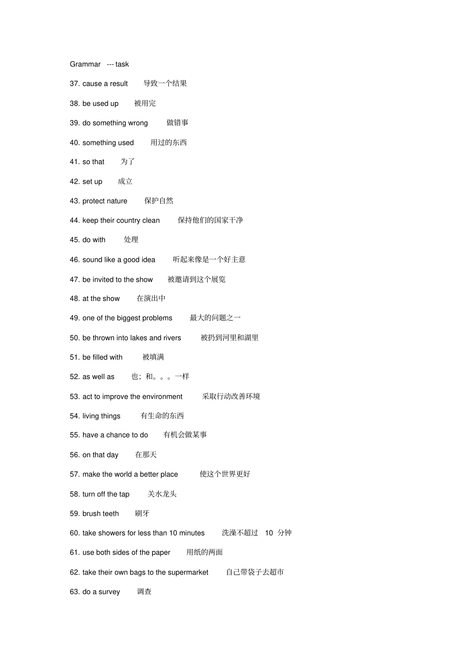 牛津英语8BUnit8agreenworld知识点+练习,推荐文档_第3页