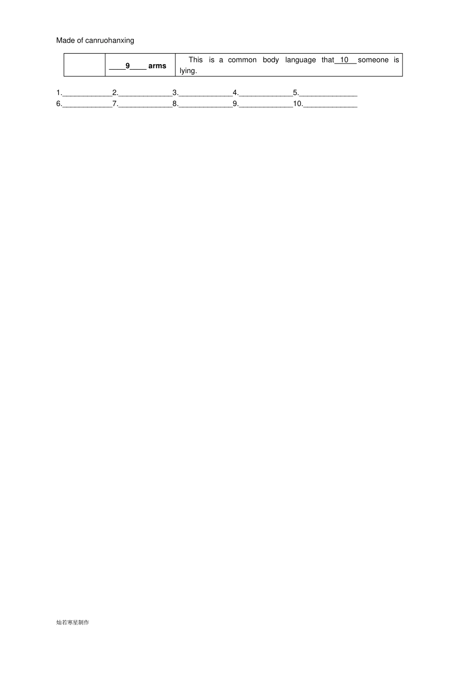 牛津译林版英语九上复习Unit6_第3页