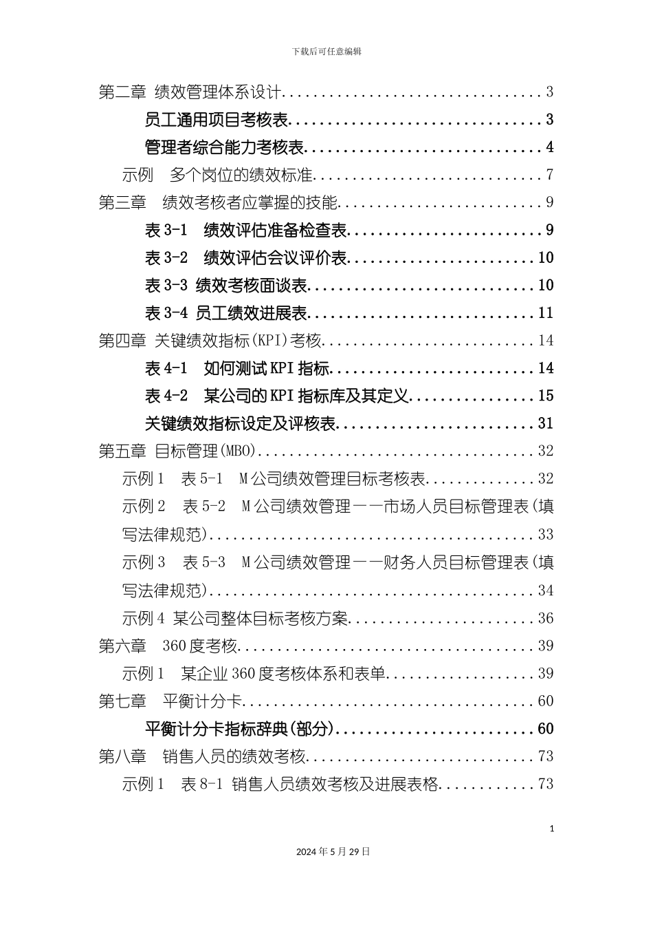 公司绩效管理体系设计及薪酬激励手册_第3页