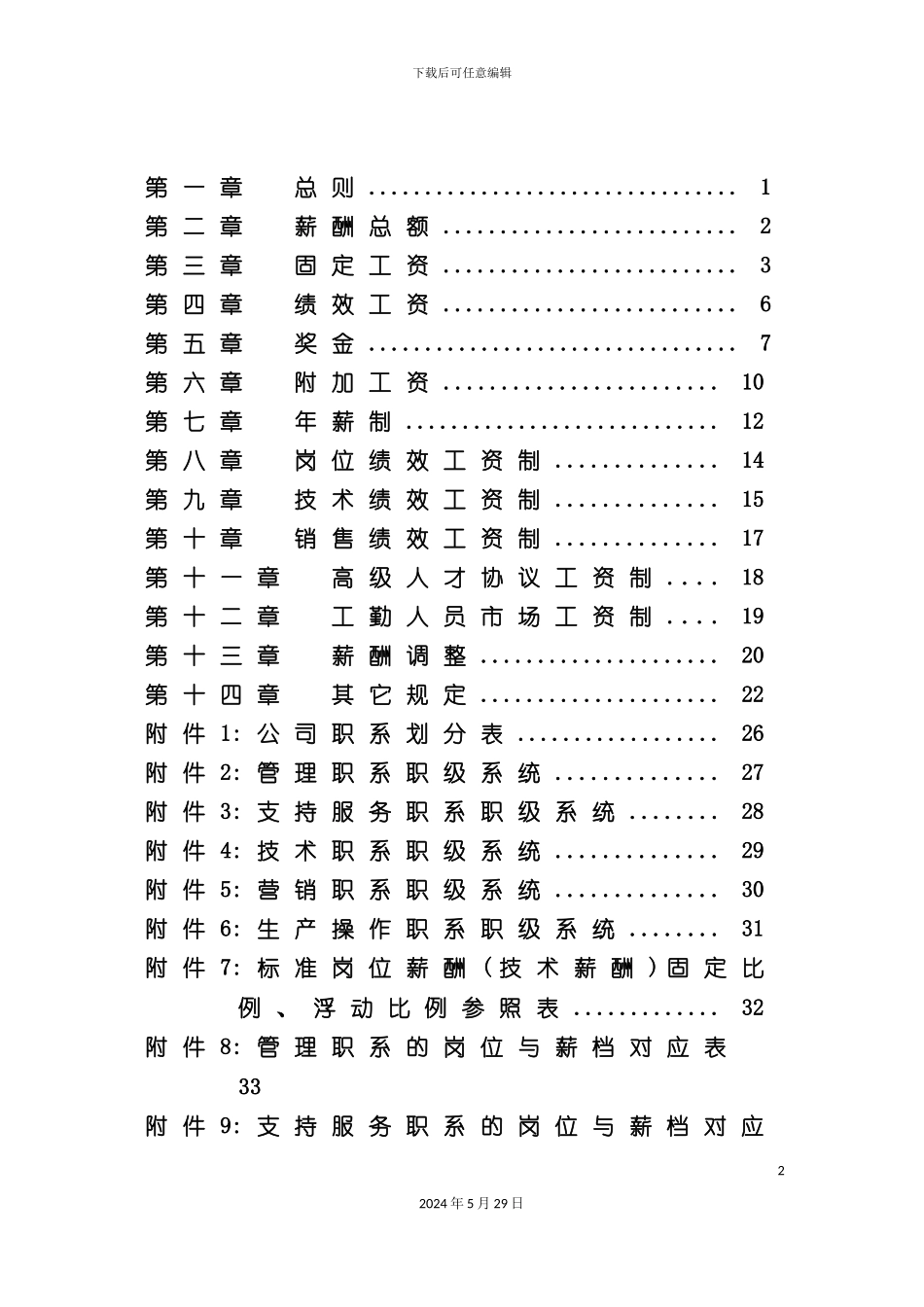公司薪酬体系设计方案_第3页