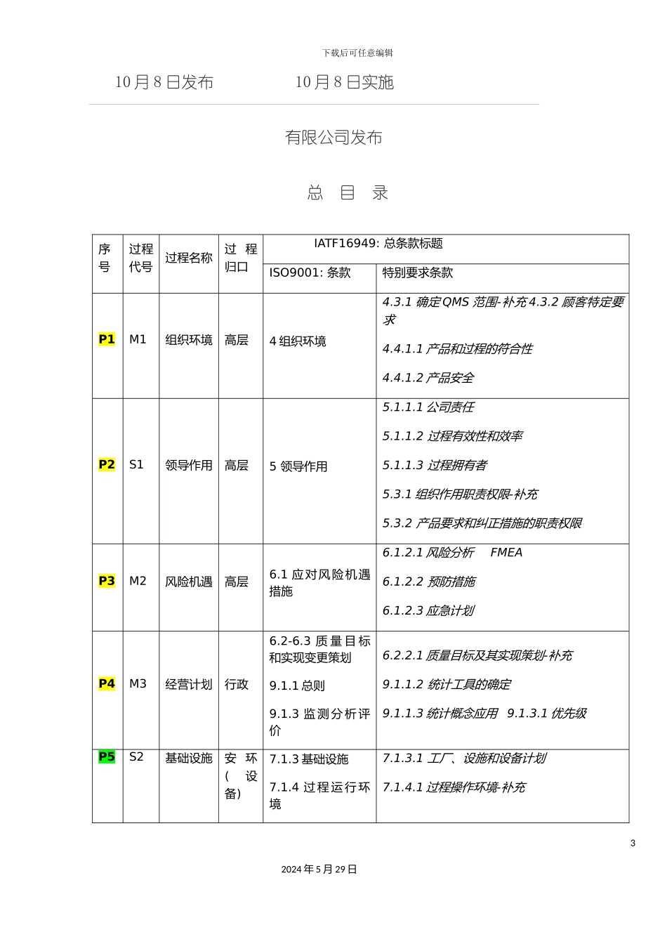 公司质量手册文案_第3页