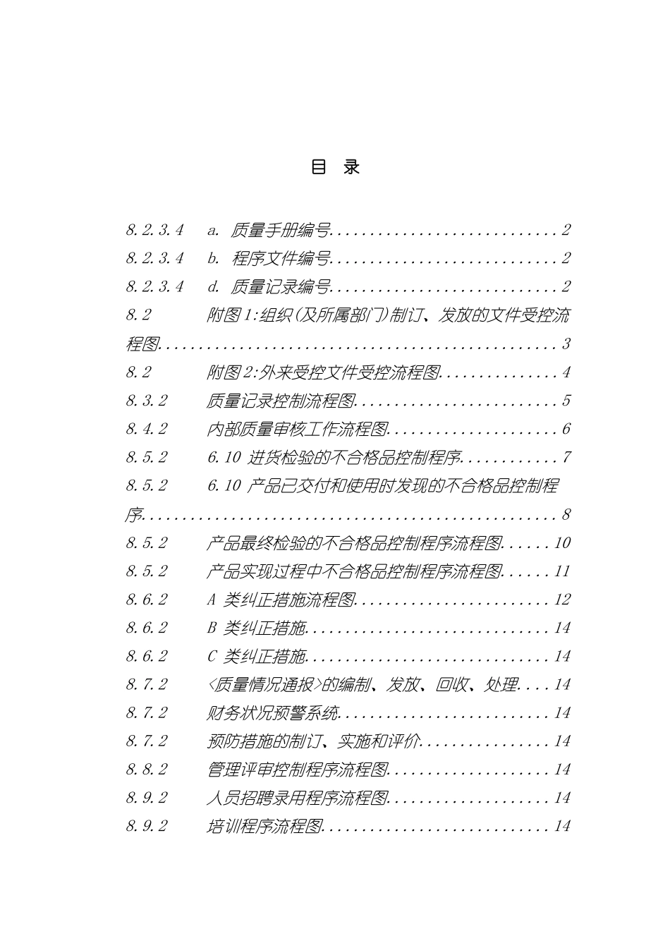 公司质量手册范例_第2页