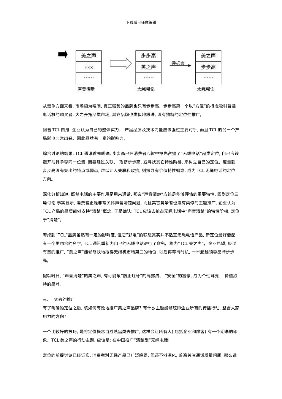 典型策划案例TCL美之声无绳电话的实效推广模板_第2页
