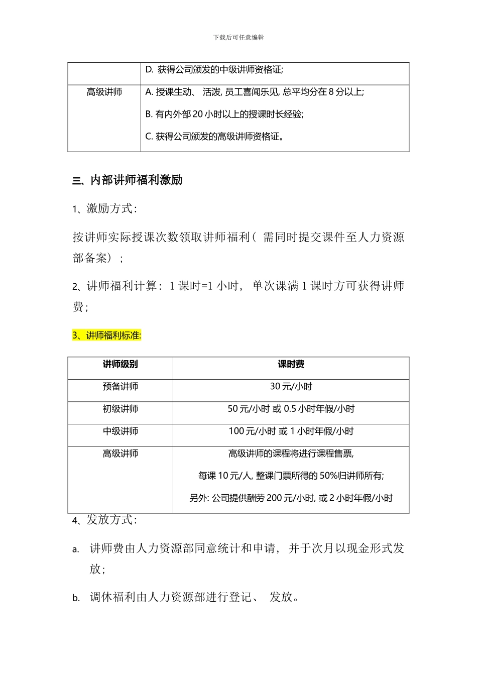 内训师管理制度样本_第2页