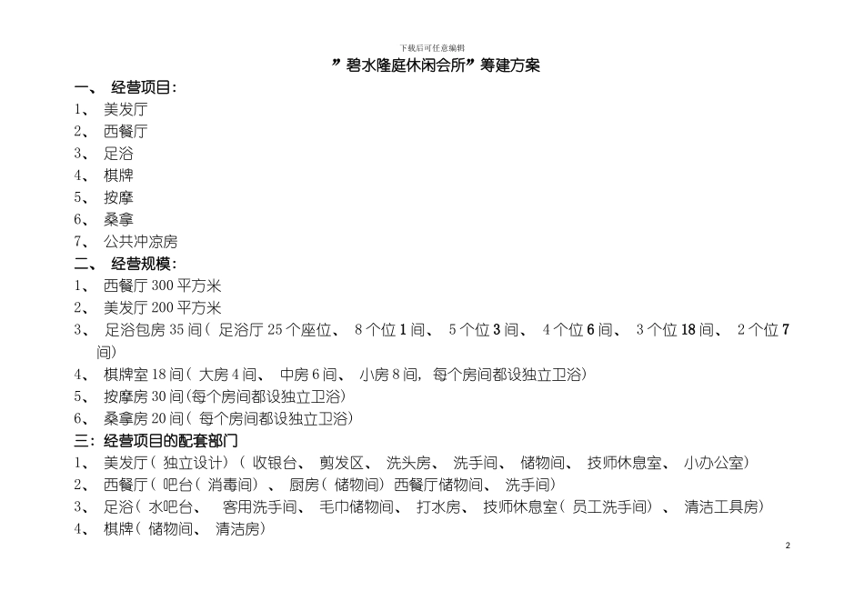 碧水龙庭策划方案模板_第2页