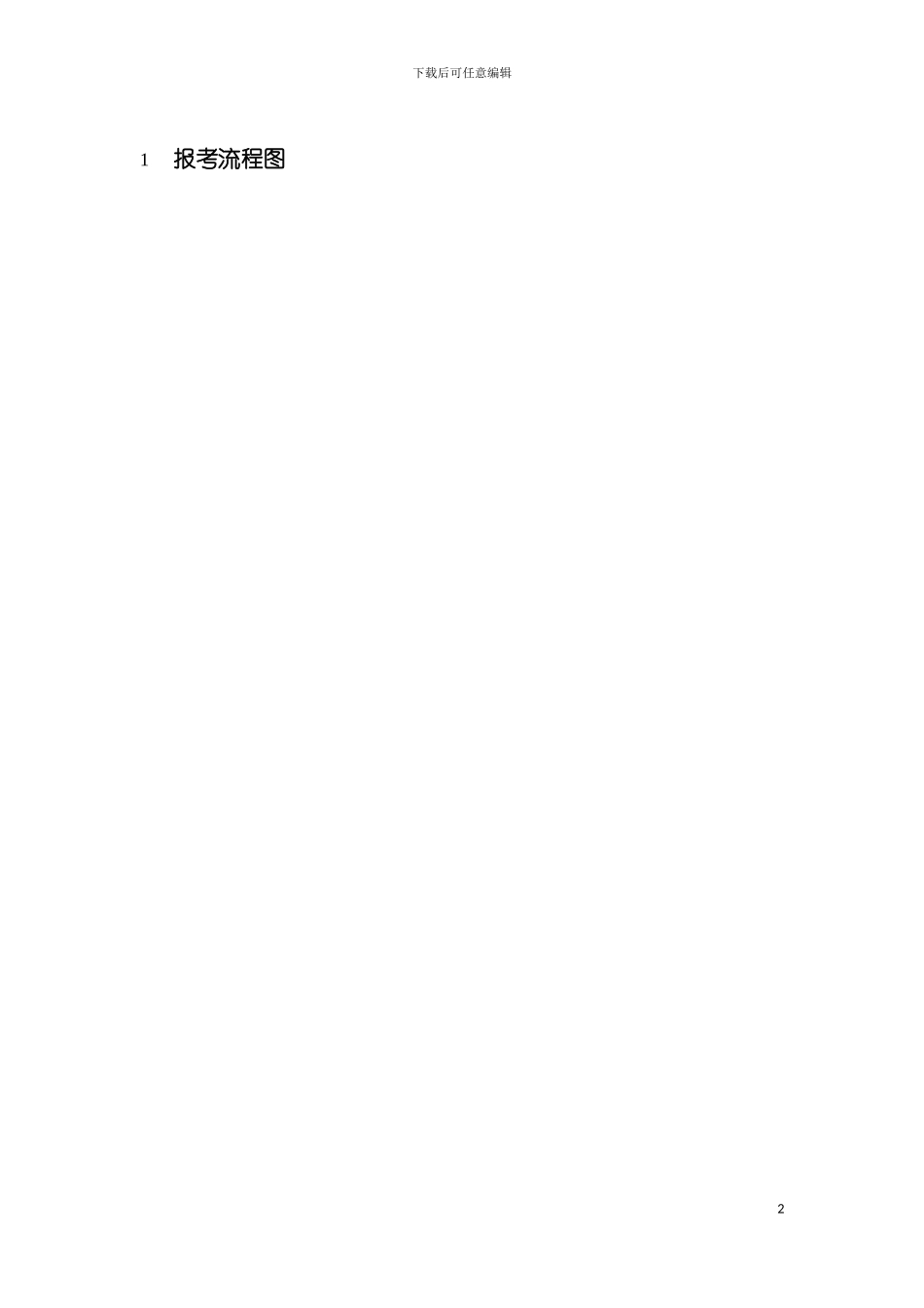 福建报考流程图模板_第2页