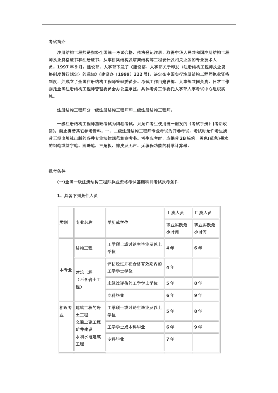 结构工程师报考条件方法注意_第2页