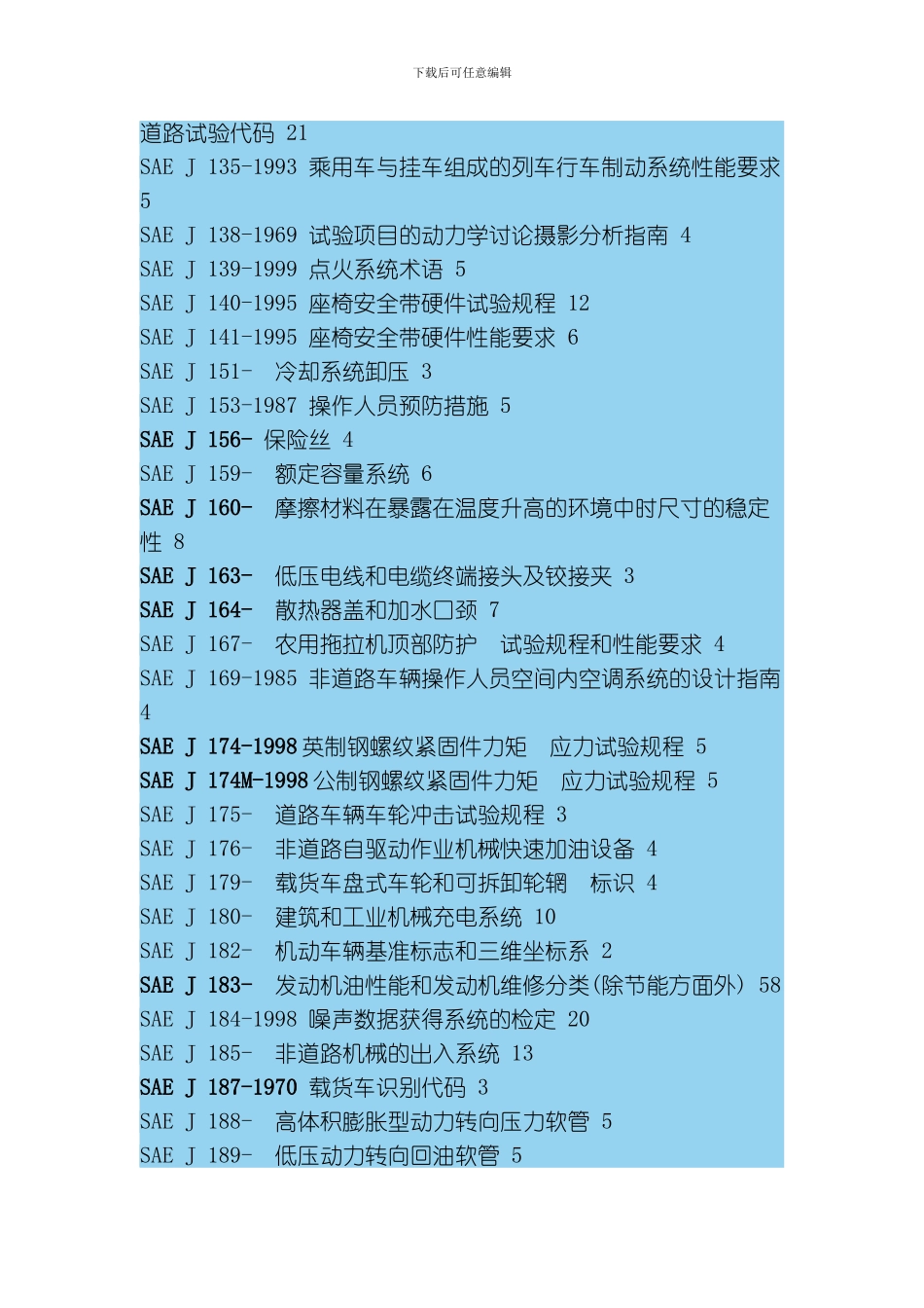 美国汽车工程学会标准模板_第3页