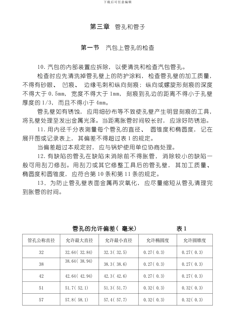 胀管施工工艺模板_第3页